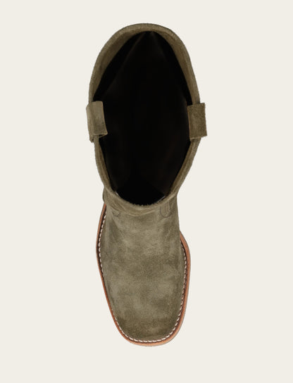 Women's Olive Campus 12R Boots Frye For Sale