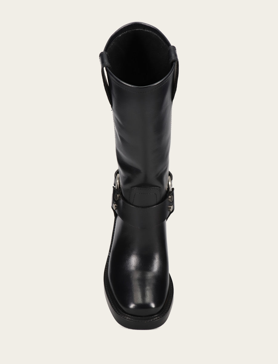 Women's Black Kate Harness Boots Frye For Sale