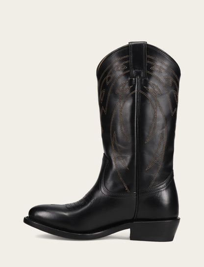 Women's Black Billy Pull On Deco Stitch Boots Frye Outlet