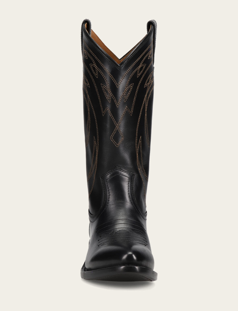 Women's Black Billy Pull On Deco Stitch Boots Frye Outlet