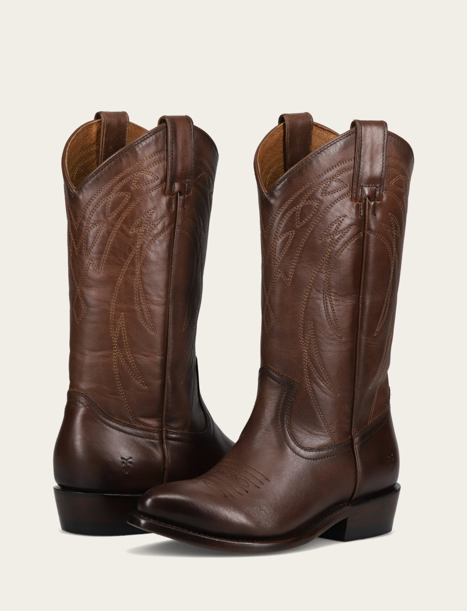 Women's Bourbon Billy Pull On Deco Stitch Boots Frye USA