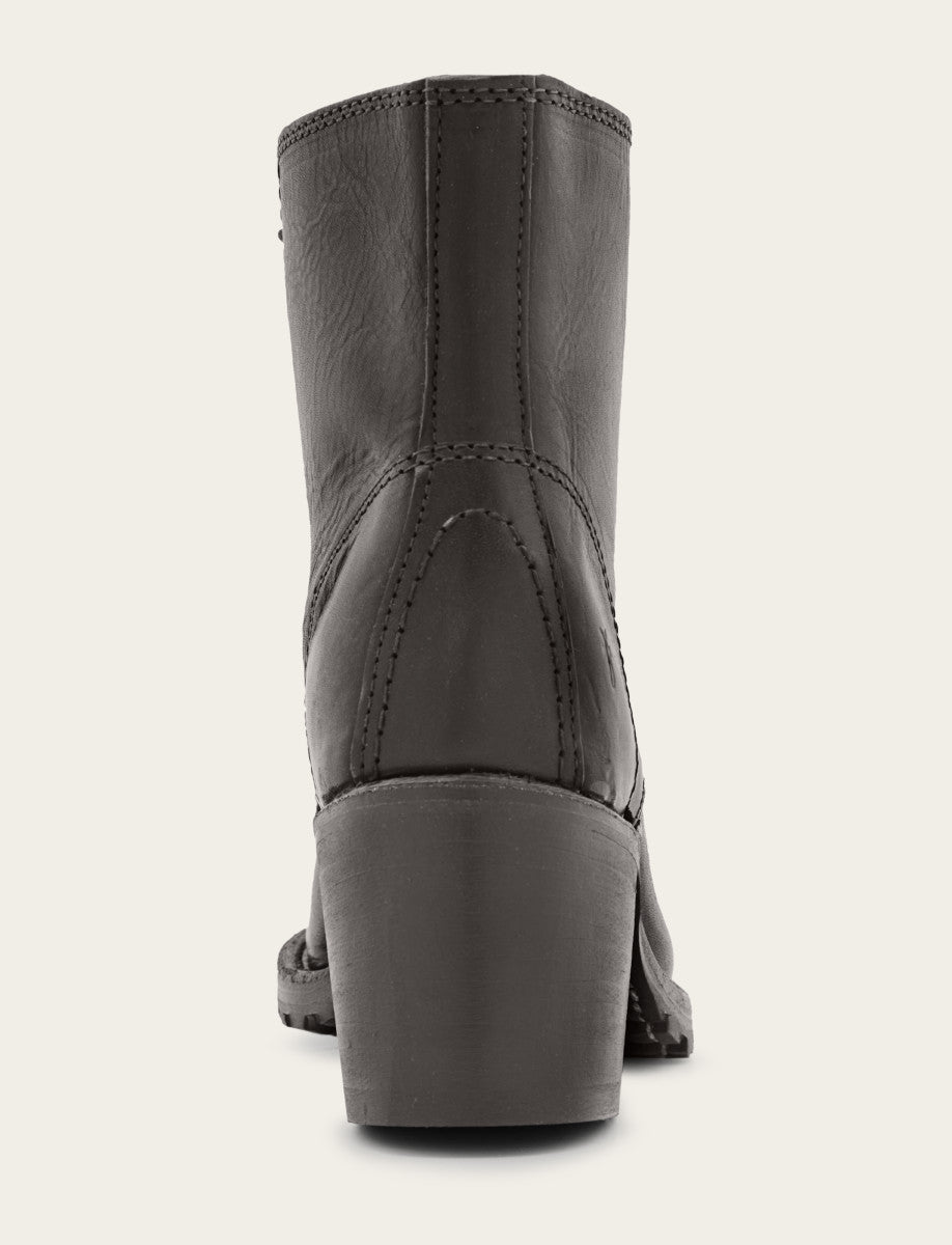 Women's Black Sabrina 6G Lace Up Boots Frye Online