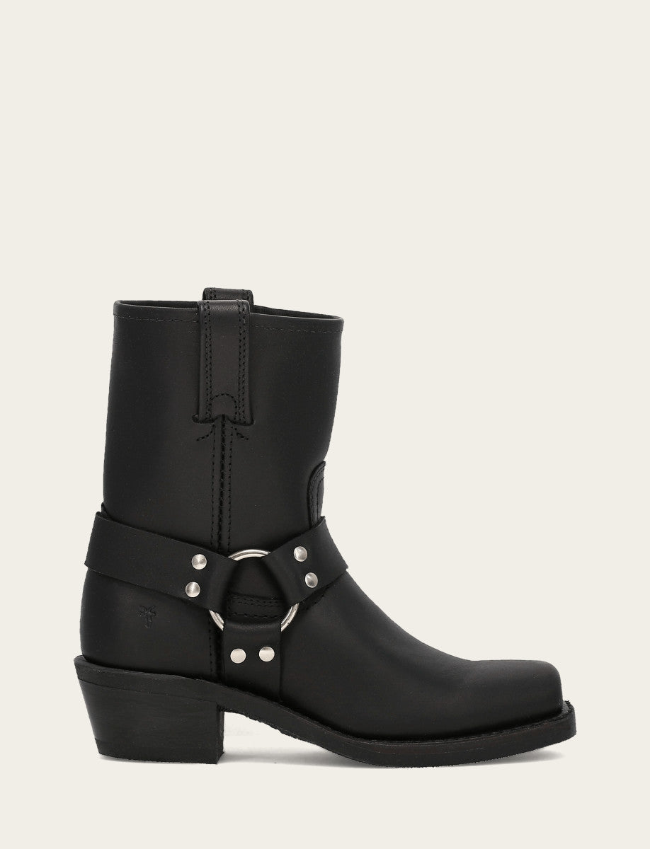 Women's Black Harness 8R Boots Frye Discount