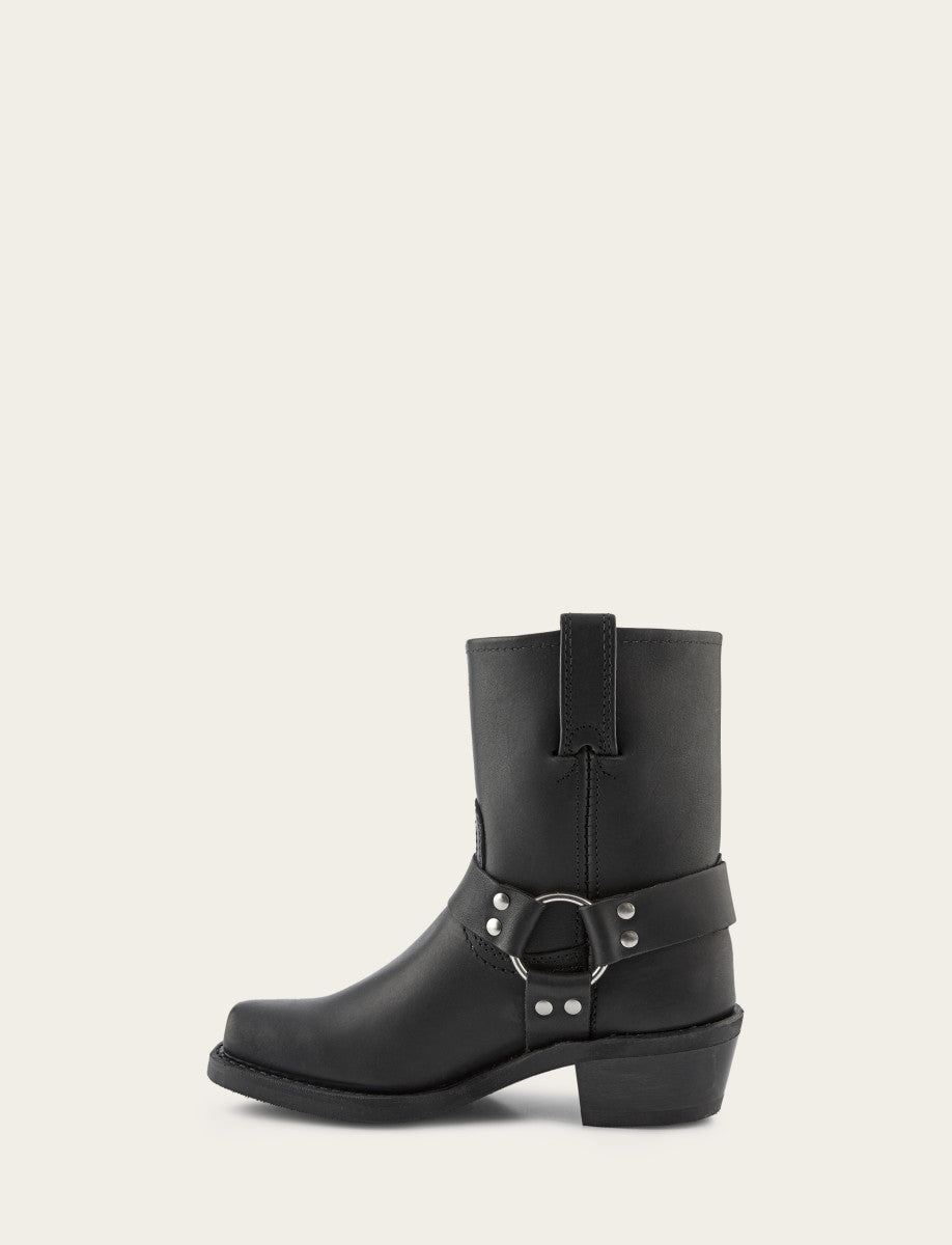 Women's Black Harness 8R Boots Frye Discount