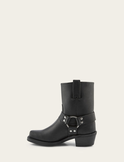 Women's Black Harness 8R Boots Frye Discount