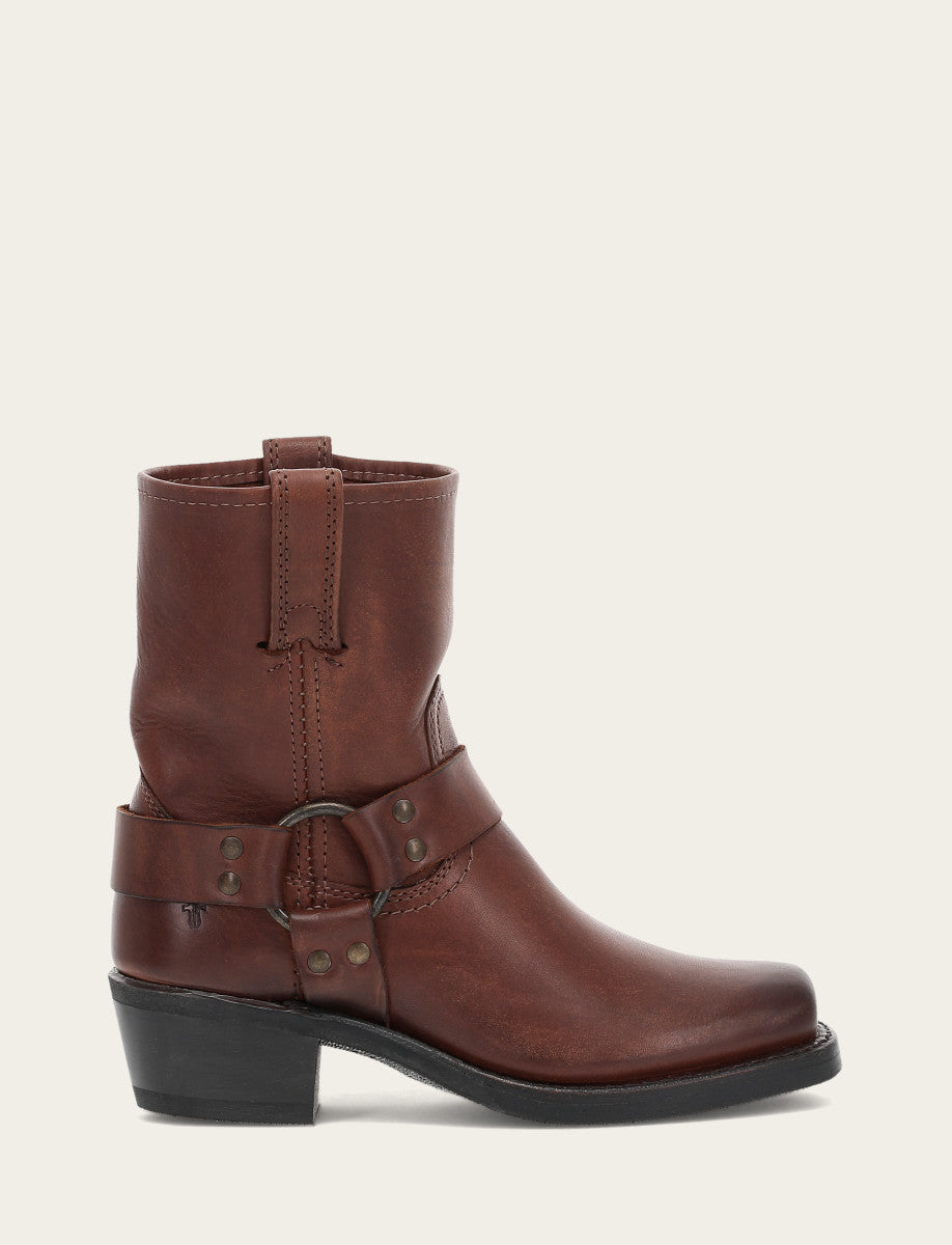 Women's Cognac Harness 8R Boots Frye On sale