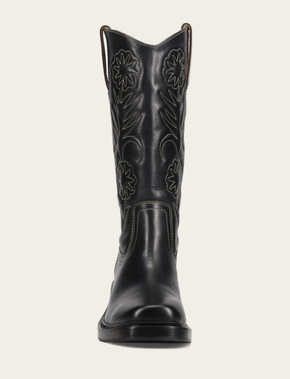 Women's Black Kate Deco Stitch Boot Frye Outlet