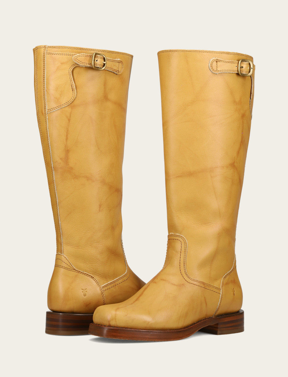 Women's Banana Campus Low Heel Tall Riding Wide Calf Boot Frye us