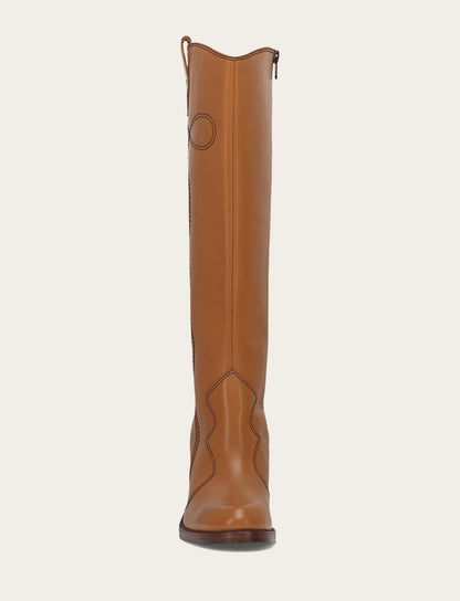 Women’s Caramel Corinne Deco Stitch Tall Boots Frye Near me