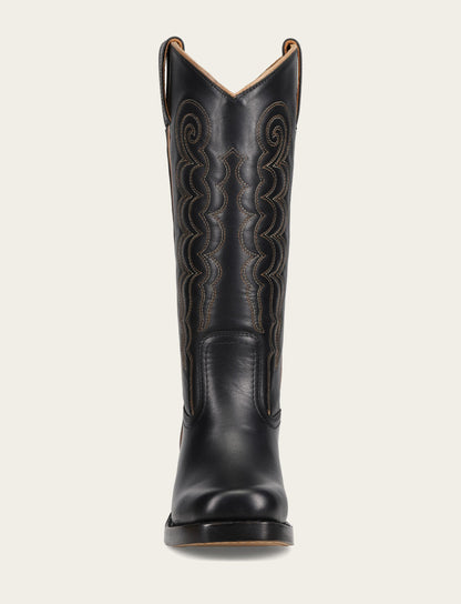 Women's Black Campus Deco Stitch Boot Frye Sale