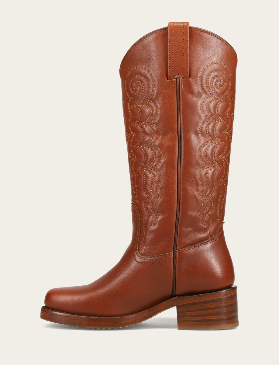 Women's Walnut Campus Deco Stitch Boot Frye On sale