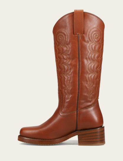 Women's Walnut Campus Deco Stitch Boot Frye On sale