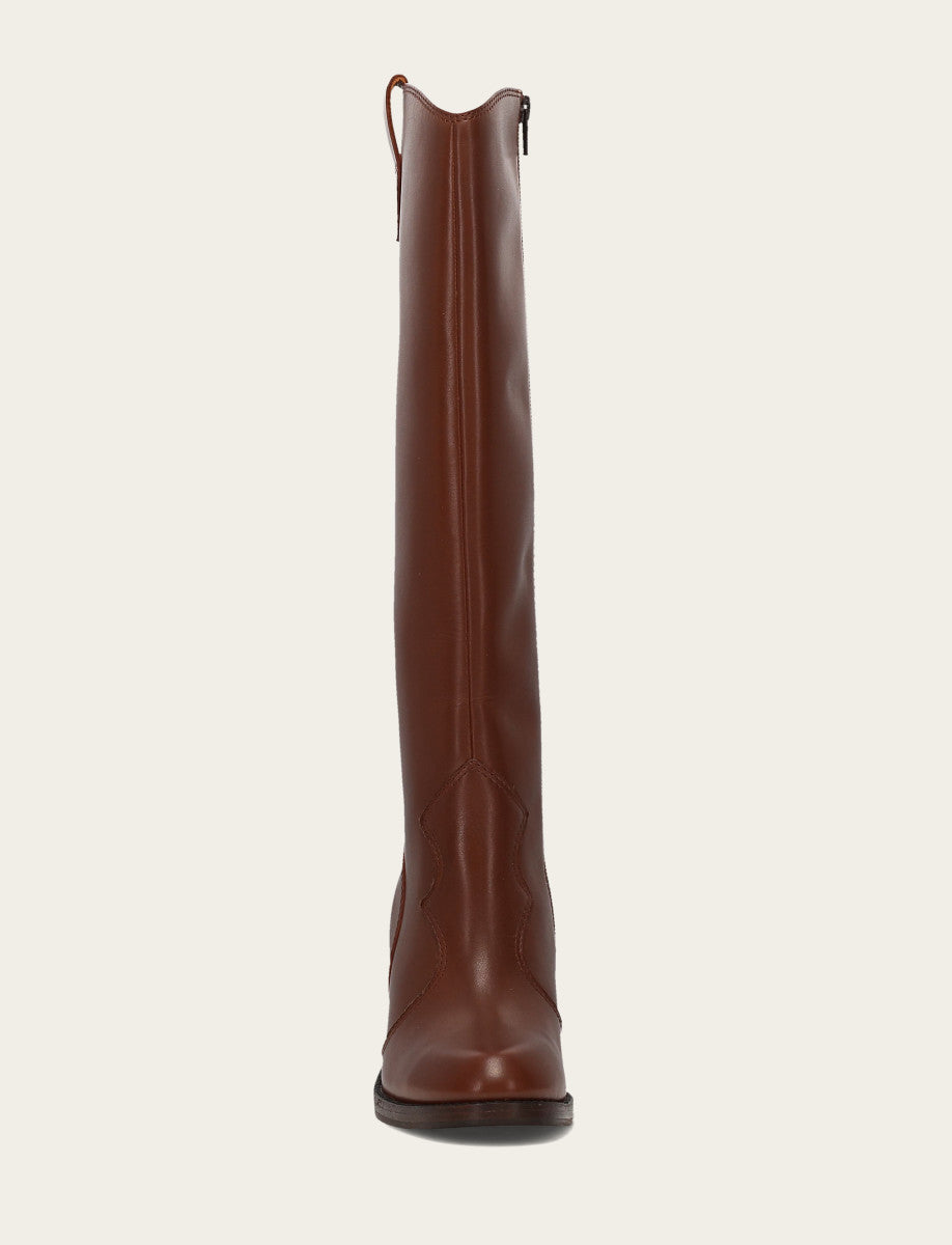 Women's Walnut Corinne Tall Boot Frye For Sale