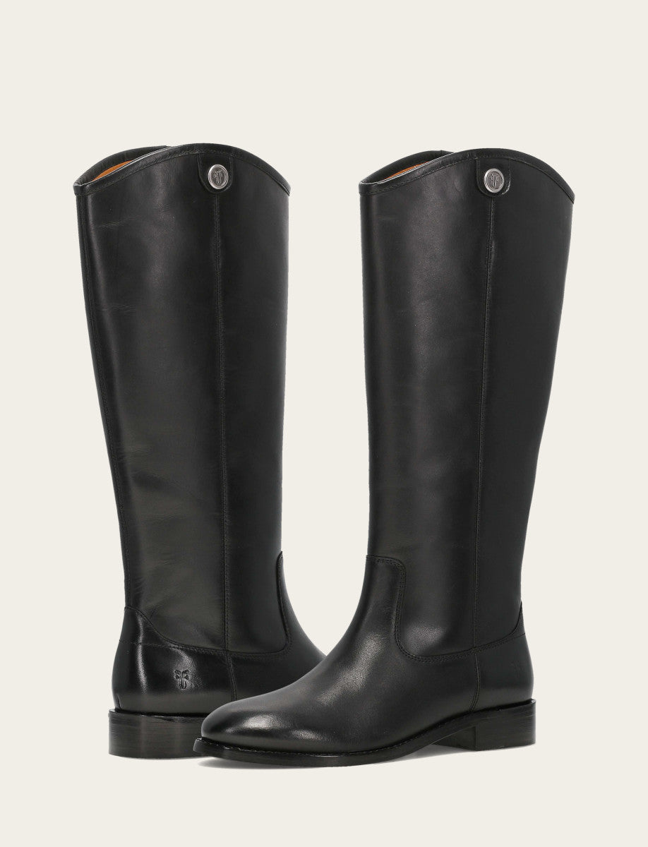 Women’s Black Wide Calf Melissa Button 2 Tall Boots | Frye Frye Outlet