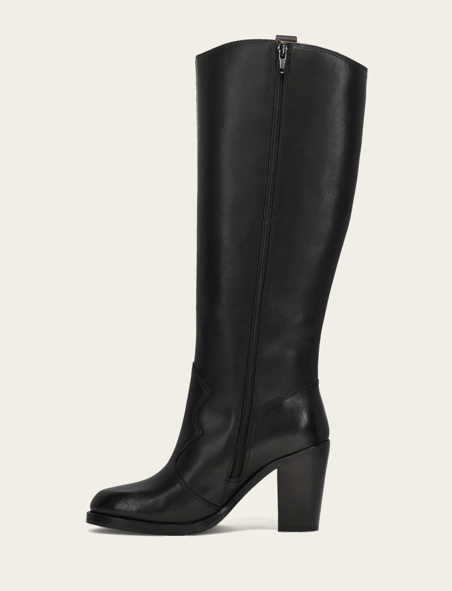 Women's Black Corinne Tall Boot Frye Online