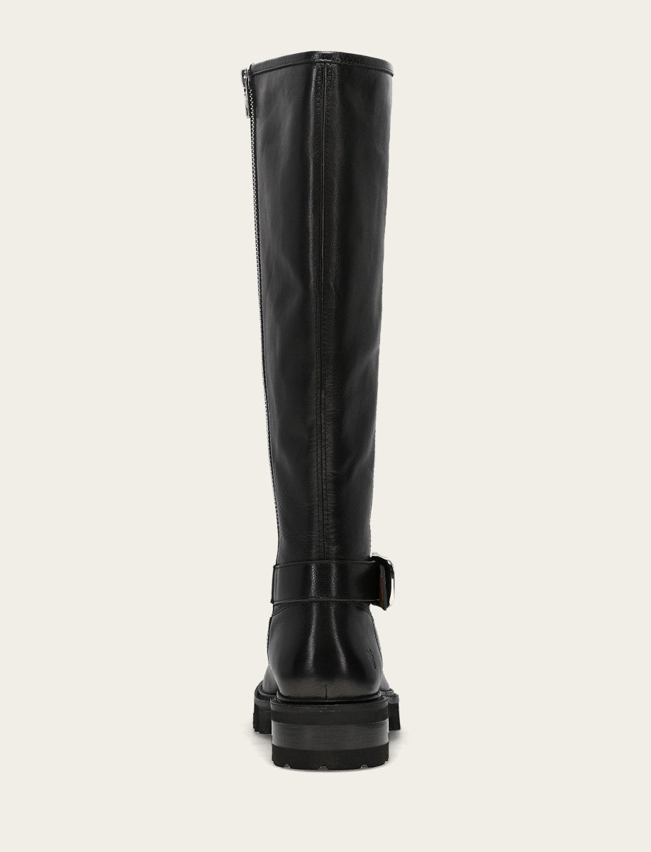Women's Black Olivia Buckle Tall Boot Frye Sale