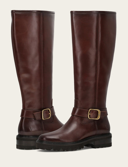 Women's Bourbon Olivia Buckle Tall Boot Frye On sale