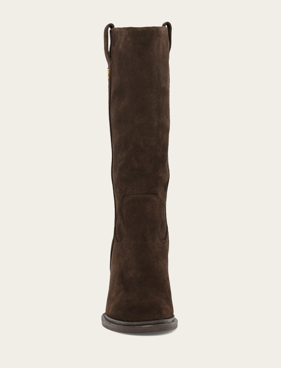Women's Dark Brown Alex Slouchy Mid Boot Frye For Sale