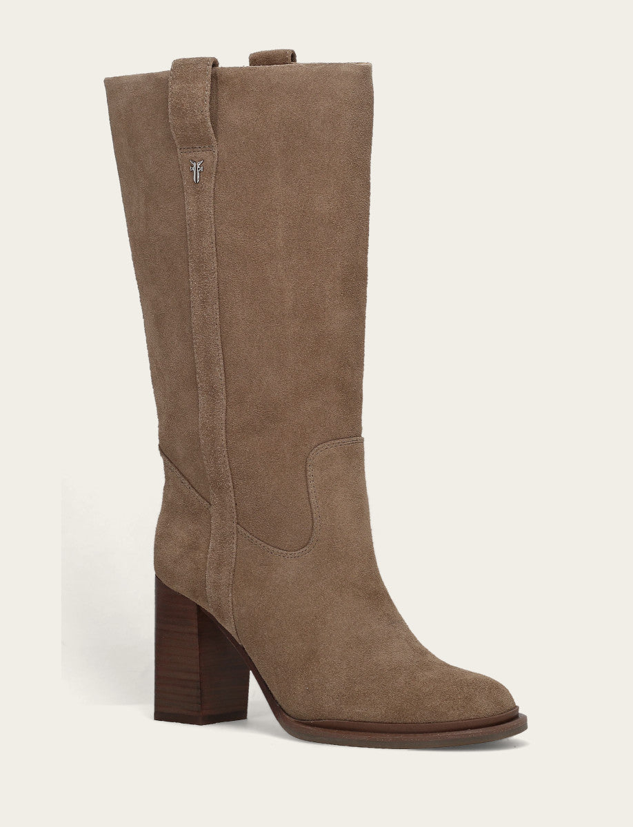 Women's Dark Taupe Alex Slouchy Mid Boot Frye Outlet