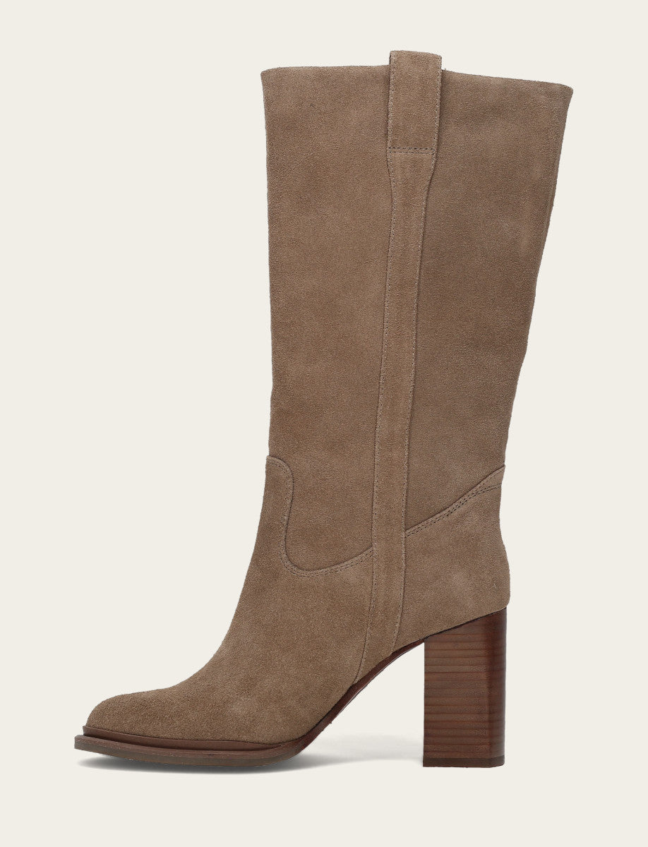 Women's Dark Taupe Alex Slouchy Mid Boot Frye Outlet