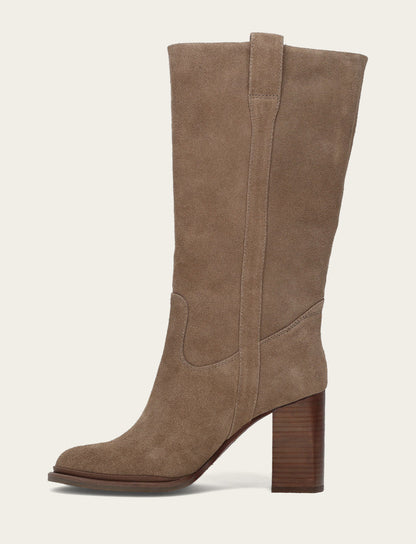 Women's Dark Taupe Alex Slouchy Mid Boot Frye Outlet