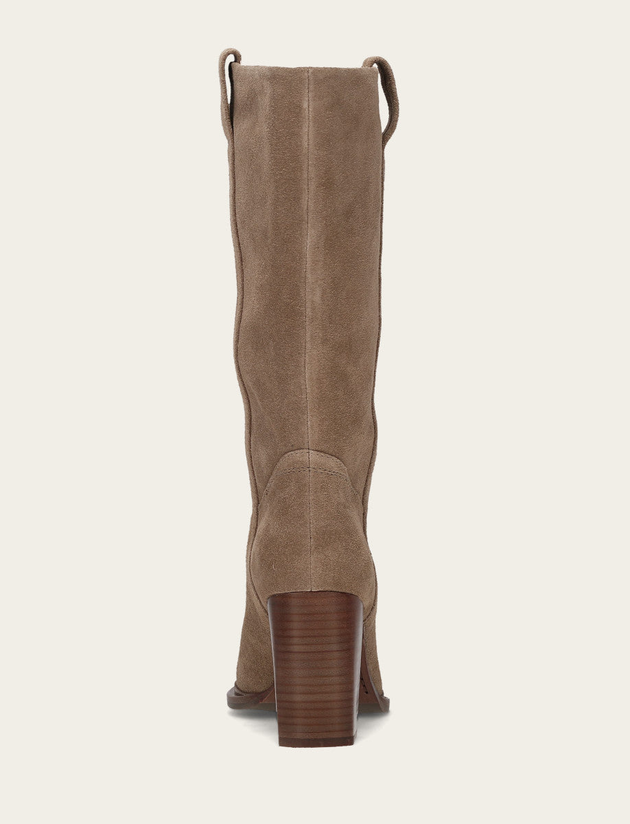 Women's Dark Taupe Alex Slouchy Mid Boot Frye Outlet