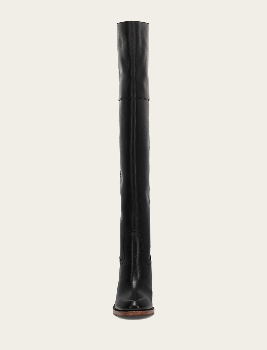 Women's Black Corinne Over The Knee Boot Frye us