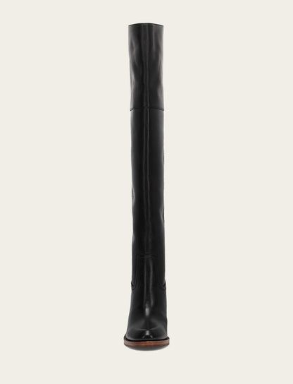 Women's Black Corinne Over The Knee Boot Frye us