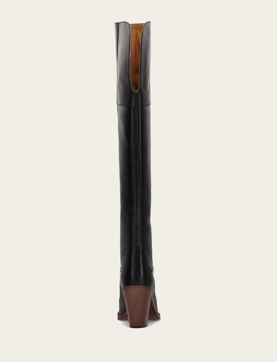 Women's Black Corinne Over The Knee Boot Frye us
