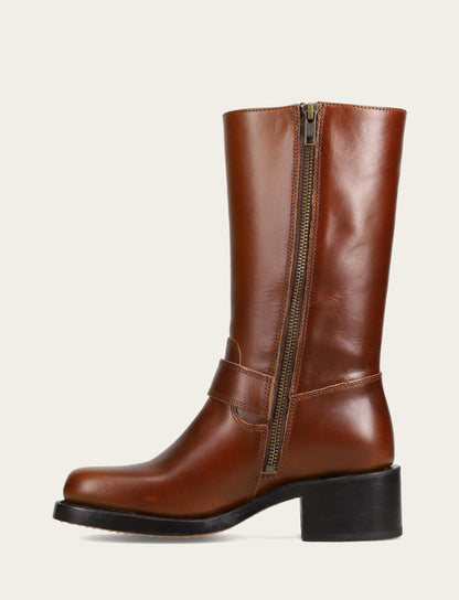 Women's Saddle Campus Buckle Boot Frye USA