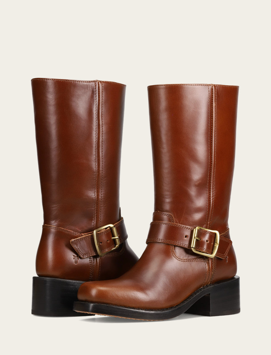 Women's Saddle Campus Buckle Boot Frye USA