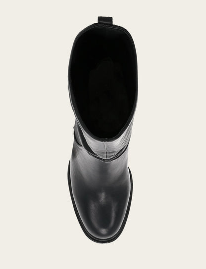 Black Alex Softy Tall Wide Calf Boot Frye Near me