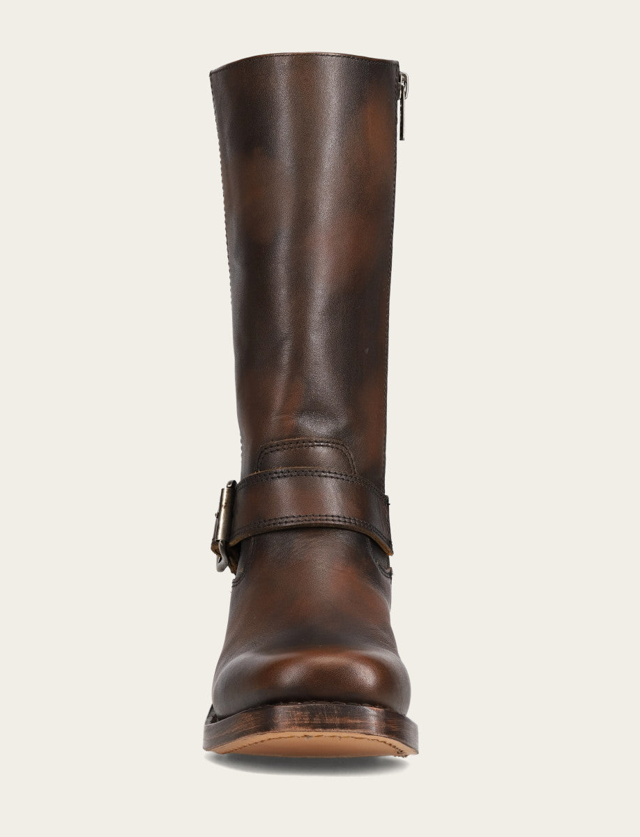 Women's Dark Brown Campus Buckle Boot Frye