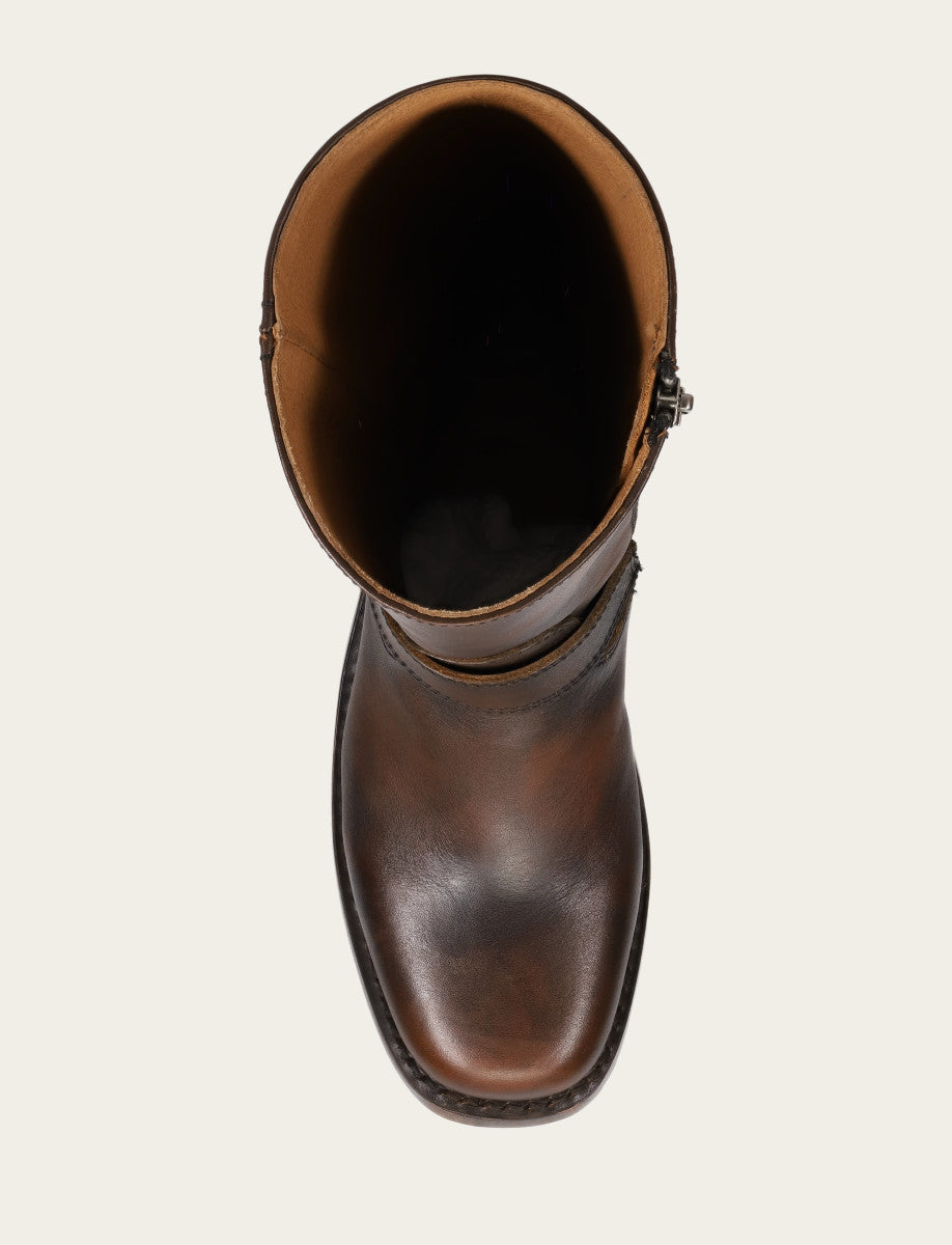 Women's Dark Brown Campus Buckle Boot Frye