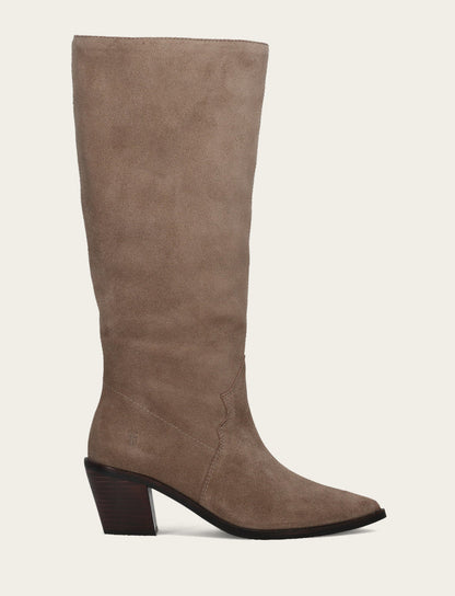 Women's Dark Taupe Sara Slouchy Boot Frye USA