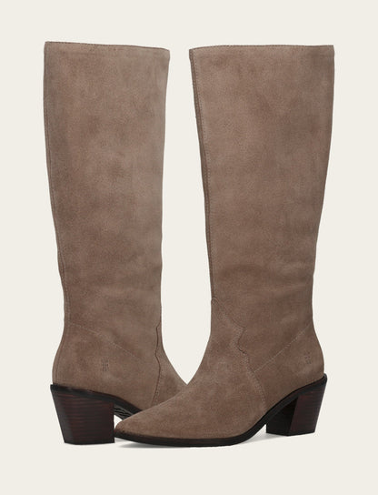 Women's Dark Taupe Sara Slouchy Boot Frye USA