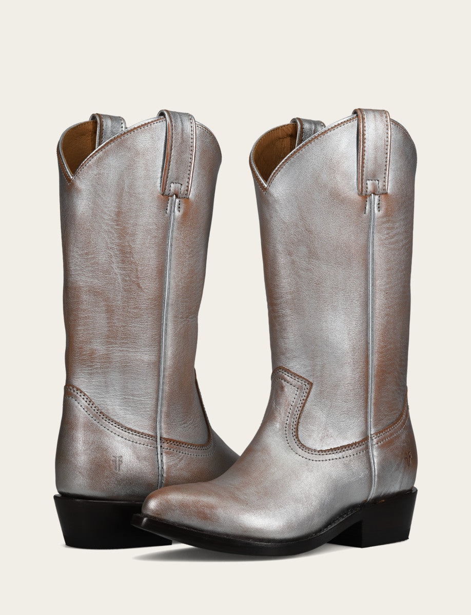 Women's Silver Billy Pull On Boot Frye Online
