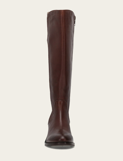 Women's Saddle Carson 2 Piping Tall Wide Calf Boot Frye Discount