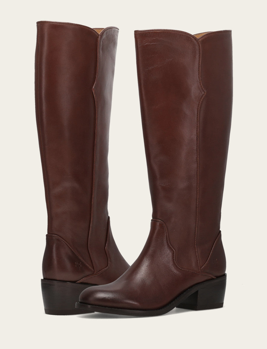 Women's Saddle Carson 2 Piping Tall Boot Frye On sale