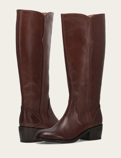 Women's Saddle Carson 2 Piping Tall Boot Frye On sale