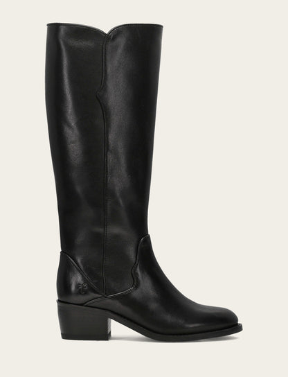 Women's Black Carson 2 Piping Tall Boot Frye Outlet
