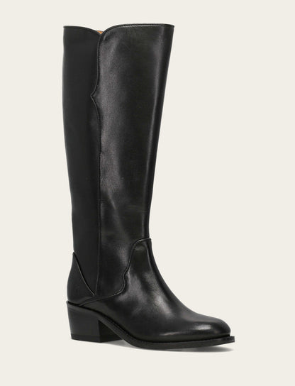 Women's Black Carson 2 Piping Tall Boot Frye Outlet