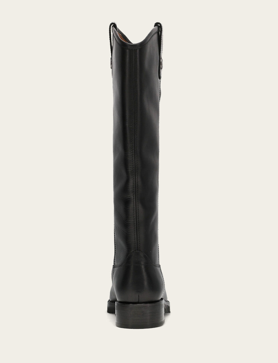 Women’s Black Wide Calf Melissa Lug Button Tall Boots | Frye Frye USA