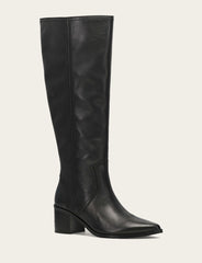 Women's Black Sadie Softy Tall Wide Calf Boot Frye Online