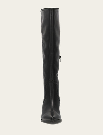 Women's Black Sadie Softy Tall Wide Calf Boot Frye Online