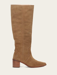 Women's Almond Sadie Softy Tall Wide Calf Boot Frye Discount