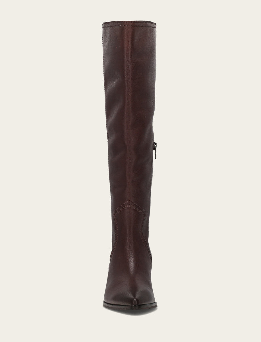 Women's Cocoa Sadie Softy Tall Wide Calf Boot Frye Sale