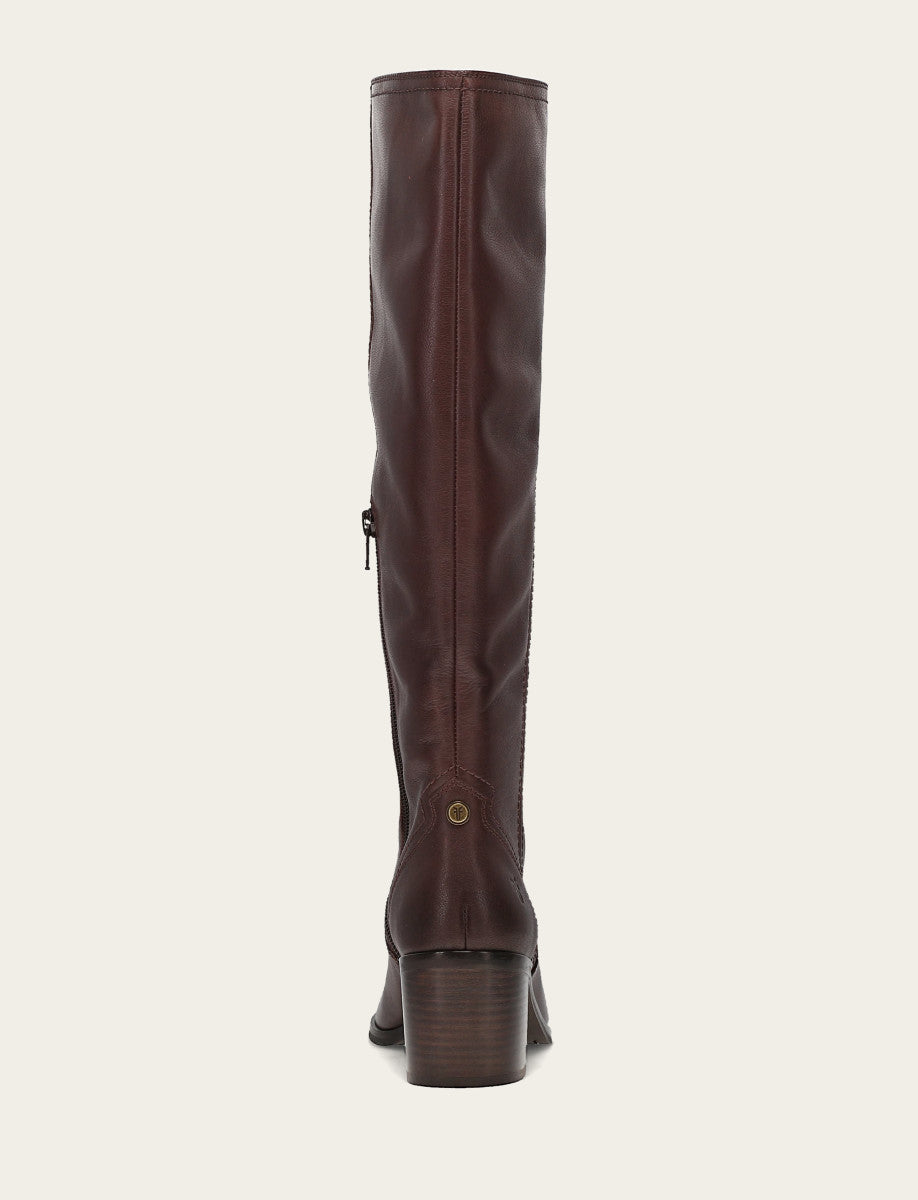 Women's Cocoa Sadie Softy Tall Wide Calf Boot Frye Sale