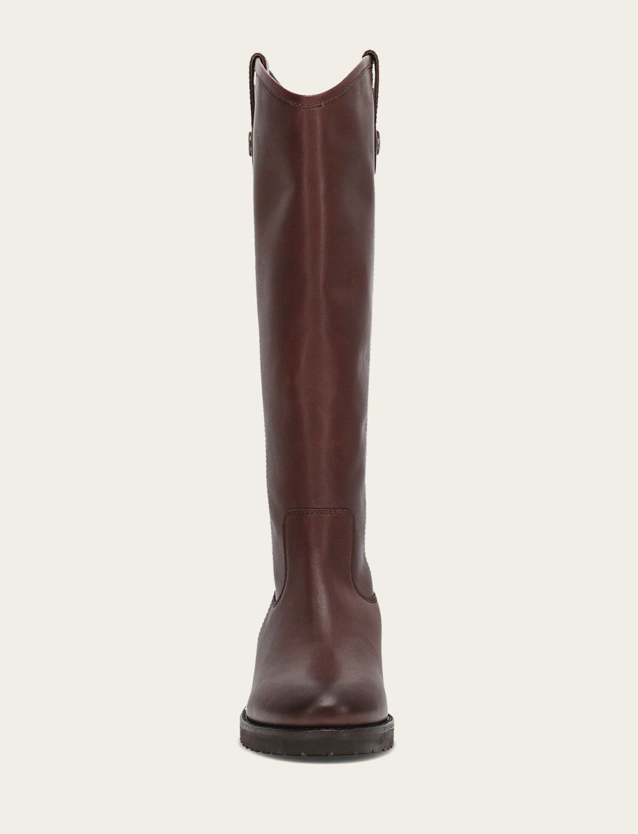 Women's Brown Melissa Lug Button Tall Boot Frye For Sale