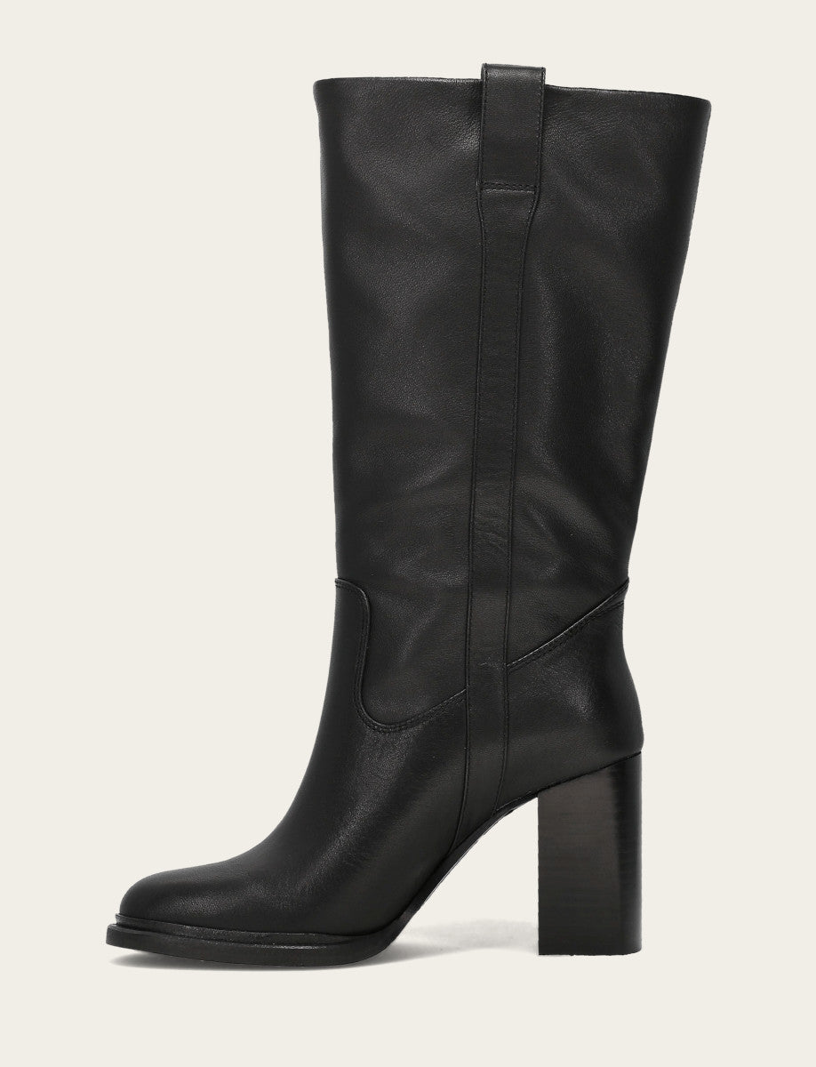 Women's Black Alex Slouchy Mid Boot Frye For Sale